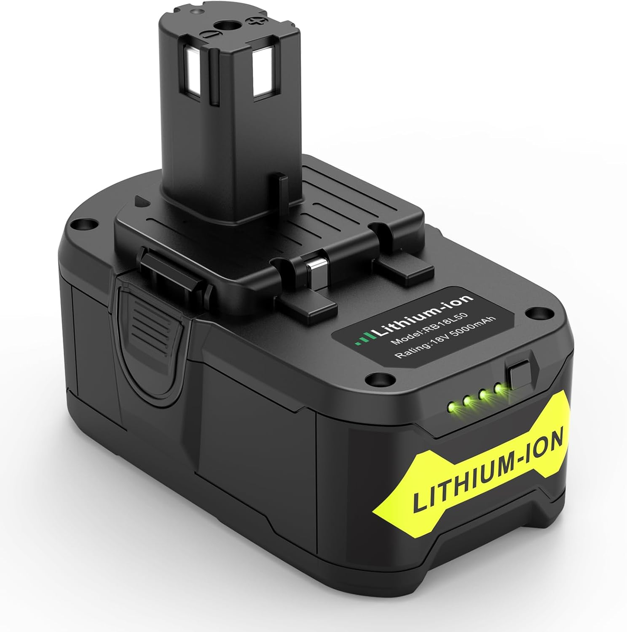 Акумулятор для електроінструменту ARyee 18V 5000 mAh сумісний з Ryobi ONE/P102 P108 BPL-1815 літій-іонний (3069312595)