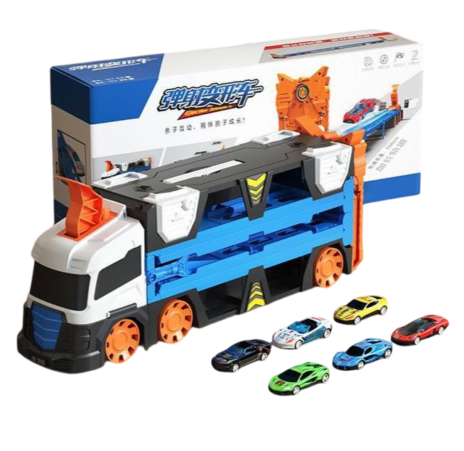 Дитячий ігровий трек Fun Game E7015B автомагістраль з 2 машинками 1,5 м (2054649480)