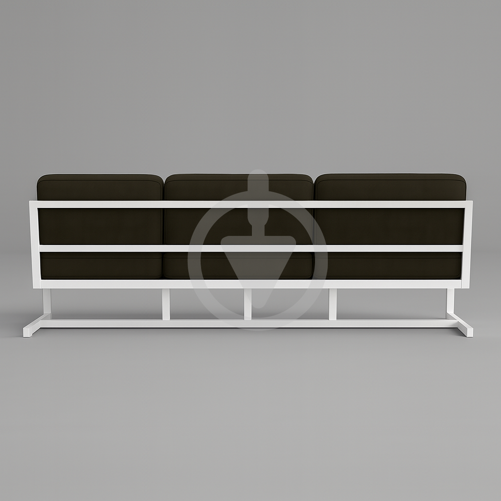 Диван металевий AVVS tech Атлас лофт велюр з підлокотниками 206 см Коричневий/Білий (30222837) - фото 3 Диван металевий AVVS tech Атлас лофт велюр з підлокотниками 206 см Коричневий/Білий (30222837) - фото 3