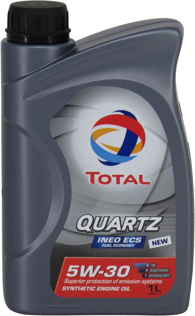 Моторное масло Total Quartz Ineo Ecs 216633 бензин/дизель 5W-30 1 л (1400086)