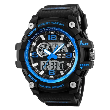 Наручные часы Patriot 012BU Black/Blue