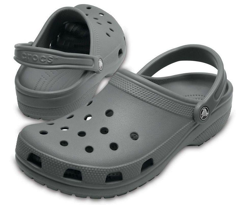 Сабо чоловічі Crocs Classic Clog р. 45-46 Сірий (14887)