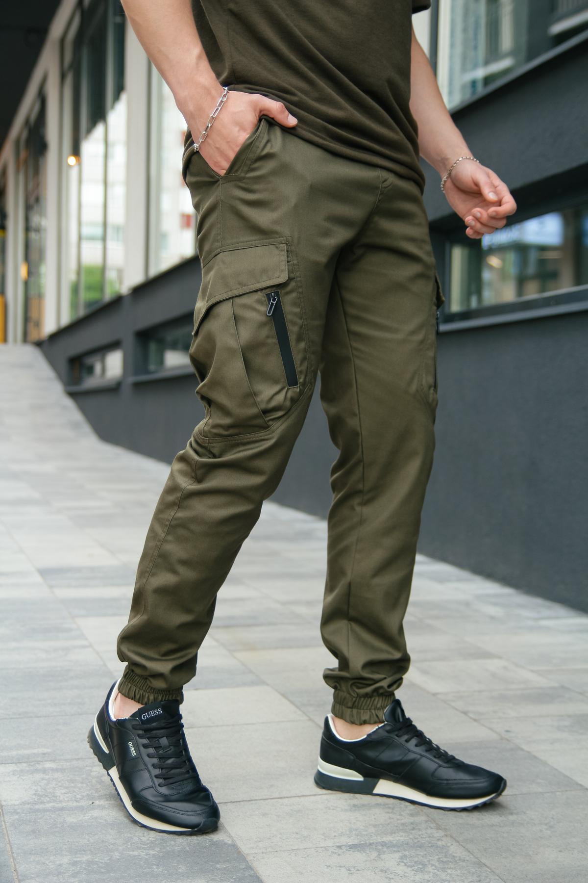 Штани карго мужские Storm 1630068364 3XL Хаки (1630068364/5)