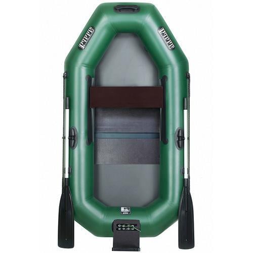 Надувная лодка Ладья ЛТ-220ЕСТ ПВХ 1-о местная/гребная с транцем/реечное дно