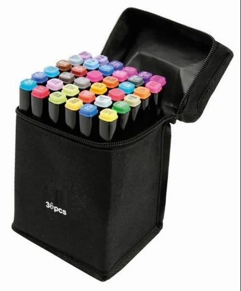 Набір скетч маркерів Touch Coco у чорній сумочці 36 шт. (1767742851) - фото 5 Набір скетч маркерів Touch Coco у чорній сумочці 36 шт. (1767742851) - фото 5