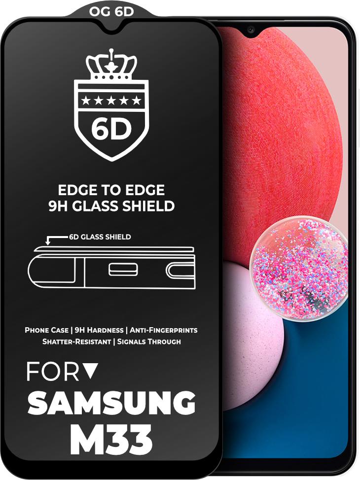Защитное стекло 6D Samsung Galaxy M33 M336 Glass Shield (29246)