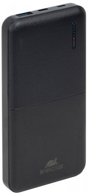 Портативное зарядное устройство Rivacase Rivapower VA2531 10000 mAh QC/PD 18 Вт Black (9291613)