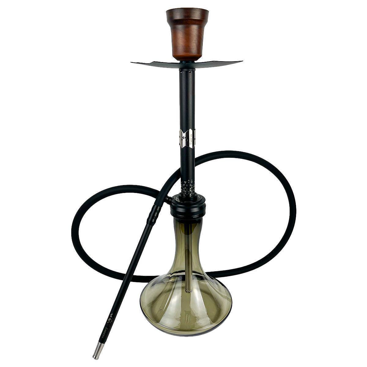 Кальян Embery Equal Black Silver Craft Brown