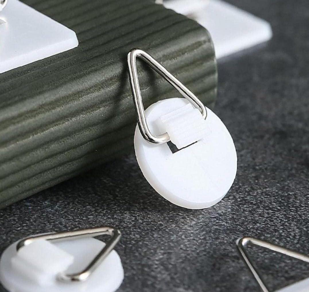 Крючок-подвеска круглый с клейкой основой для крепления декоративных тарелок/картин на стену Белый (3000003869) - фото 7