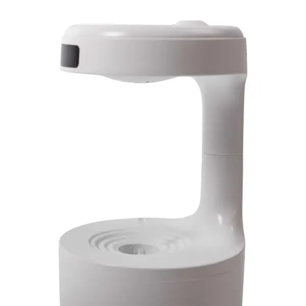 Зволожувач повітря антигравітаційний з підсвічуванням 600 мл Білий - фото 5