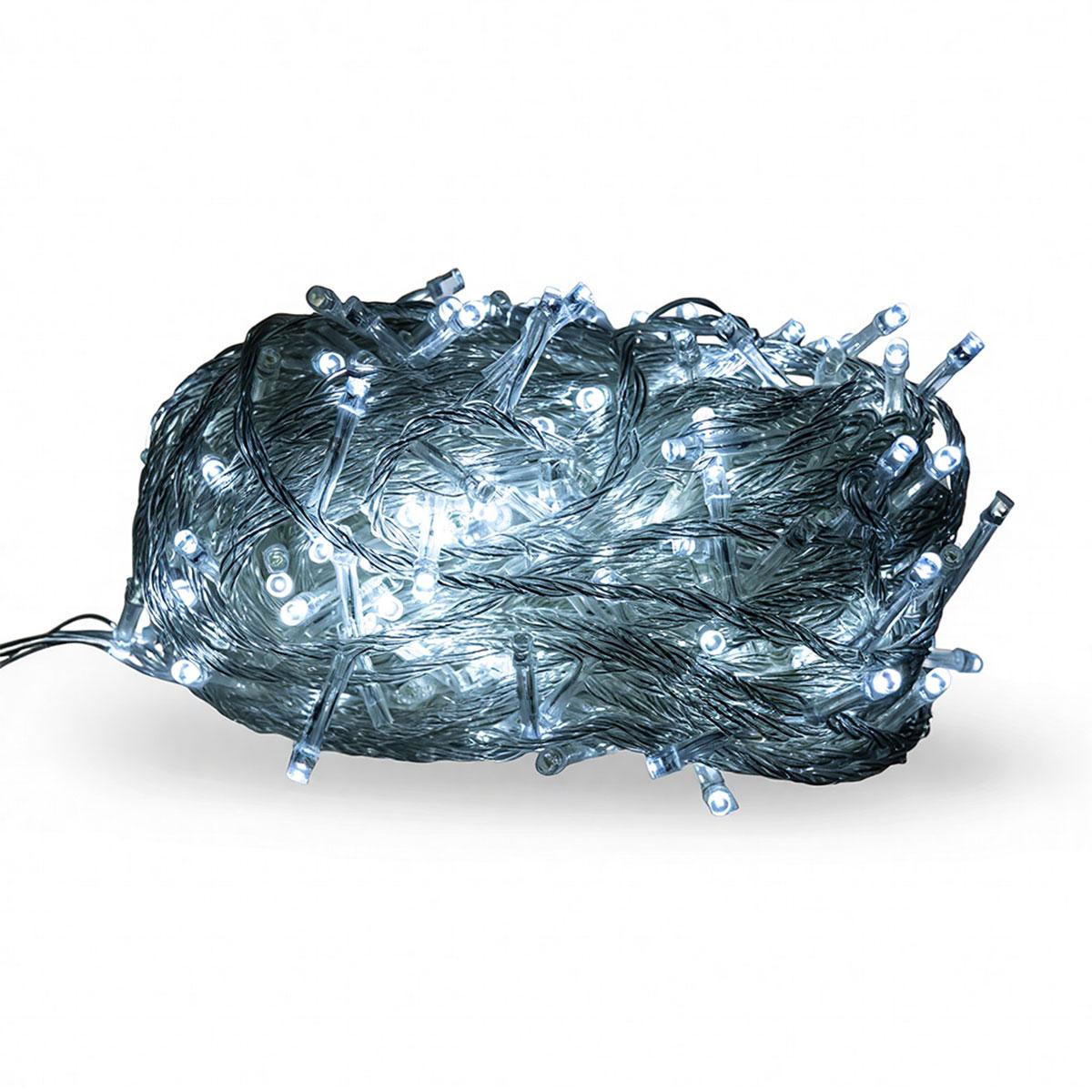 Гірлянда кімнатна Нитка W220LED22MWW 22 м 220 LED Білий/Холодний Білий (29912735)