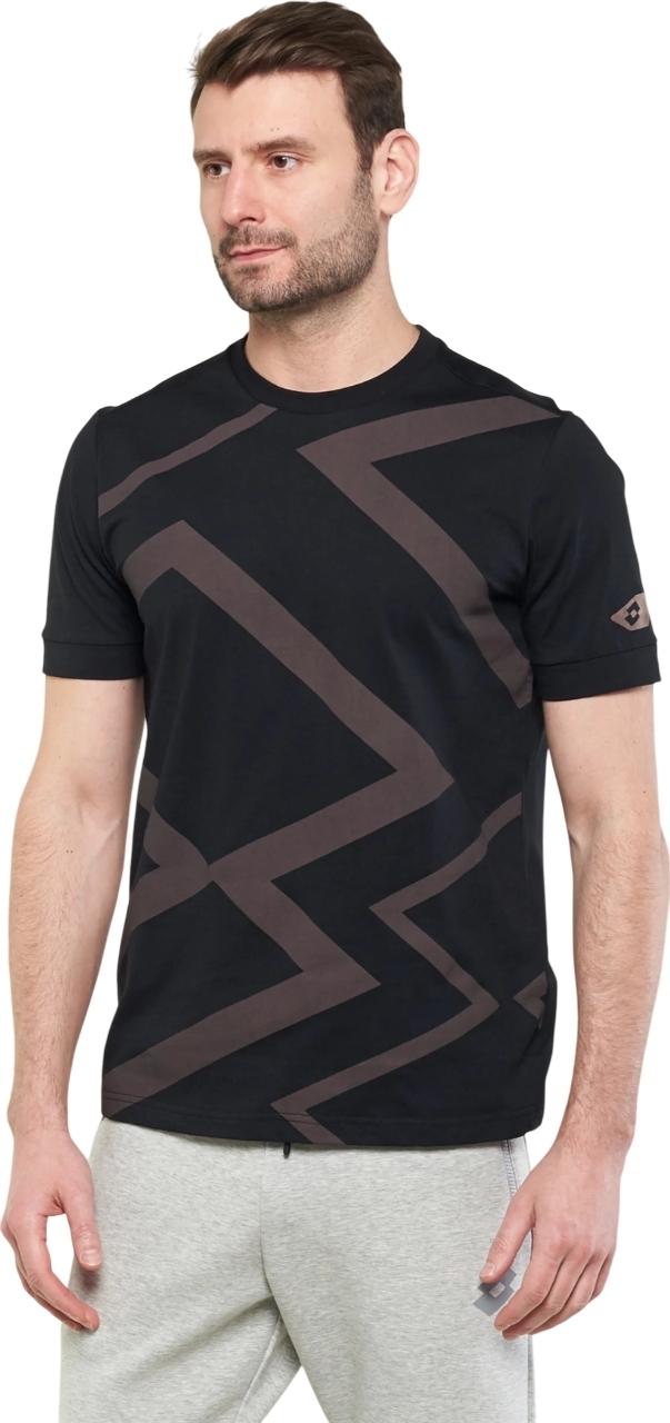 Футболка Lotto ATHLETICA CLASSIC VI TEE 2 218060/009 L Черно-коричневый (48087-51)