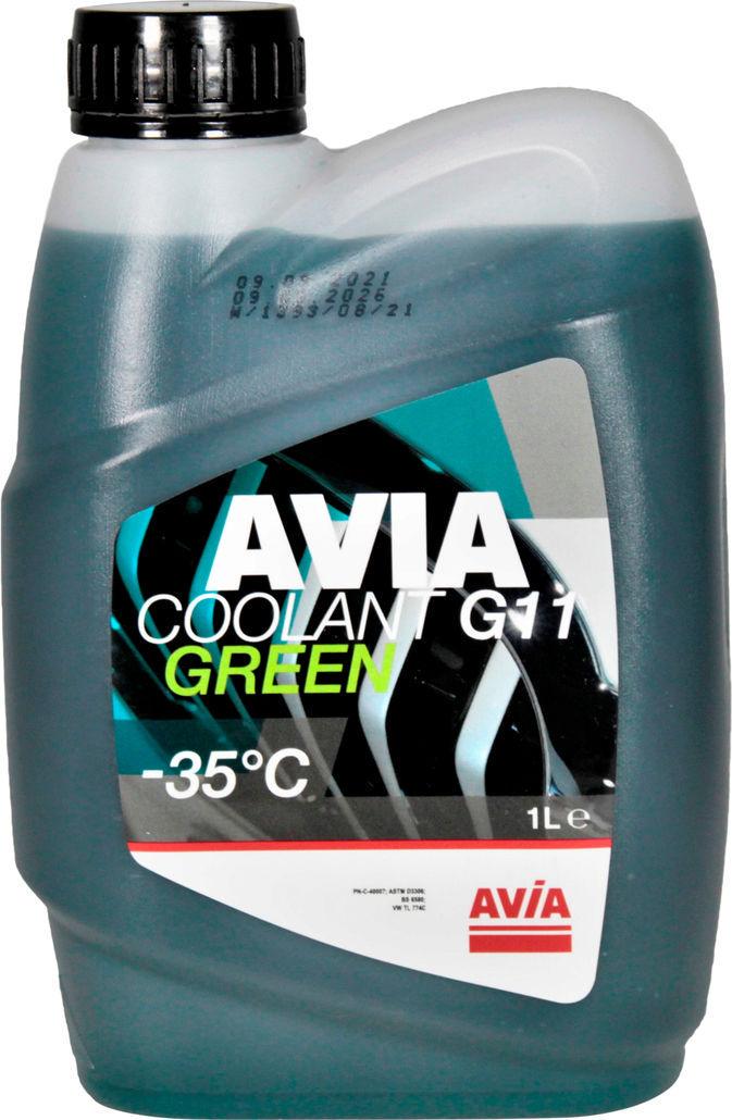 Антифриз Avia G11 от -35 до +108 1 л Green (0100537)