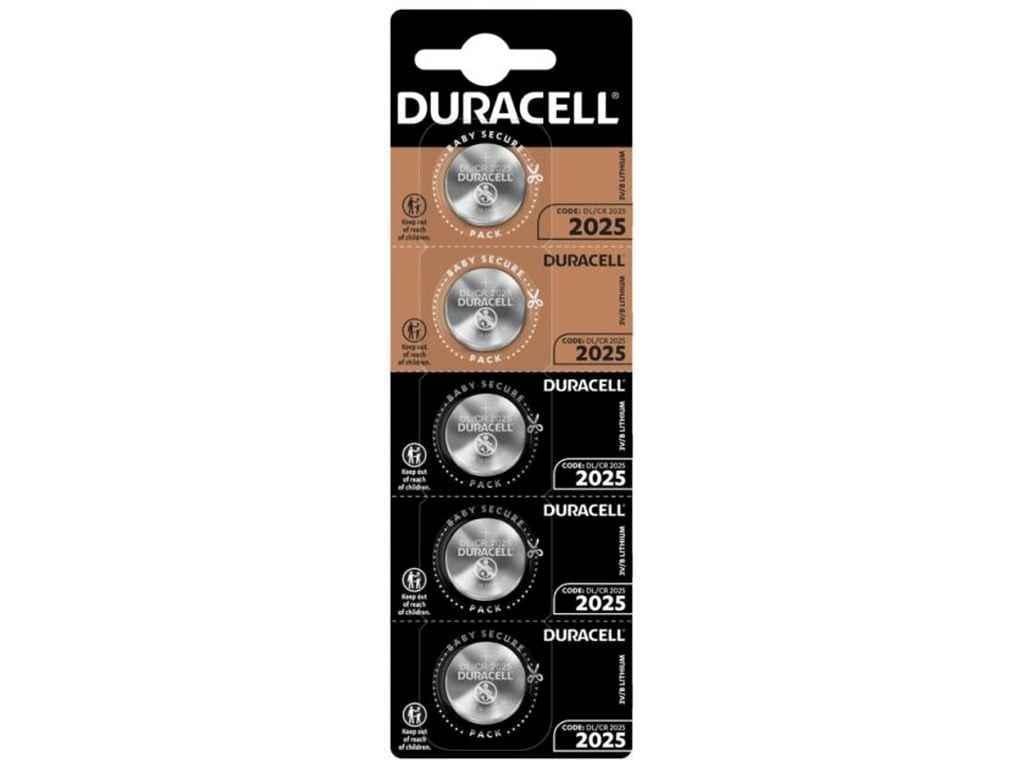 Батарейка Duracell CR2025 5 шт. (976544)