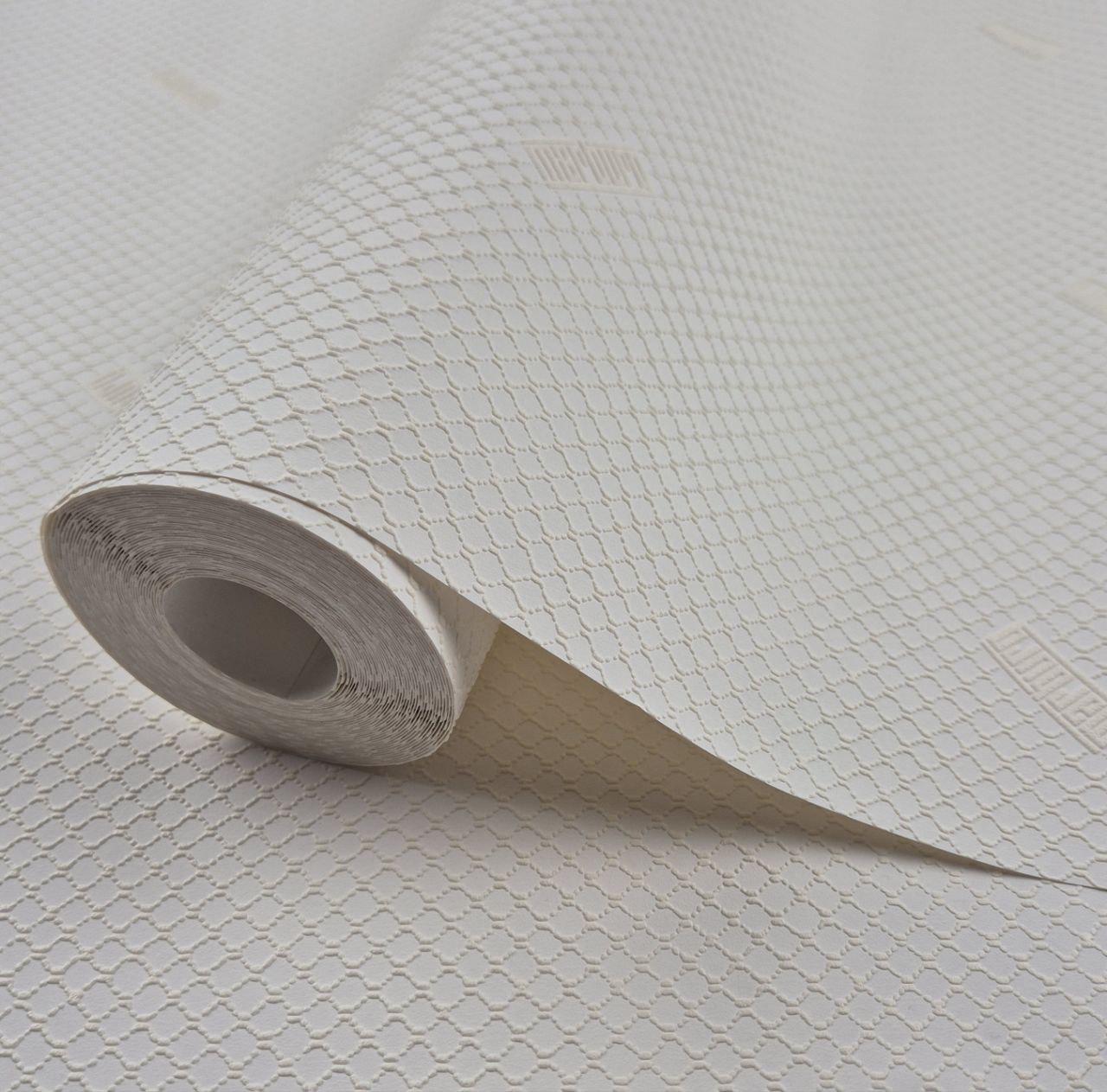 Обои виниловые для спальни/гостиной/кабинета Marburg 81012 0,53х10,05 м Молочный (2785922229)