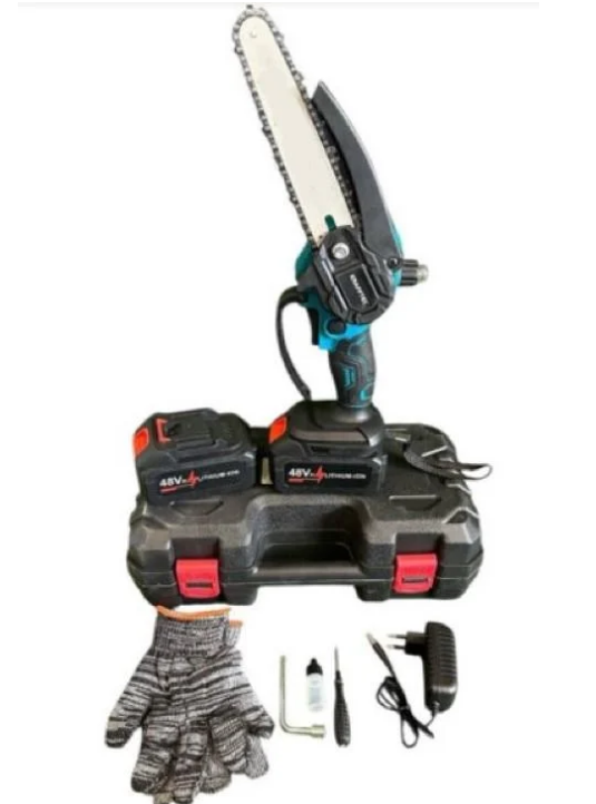 Пила мини аккумуляторная Krafftec 48V в кейсе (27356899) - фото 7