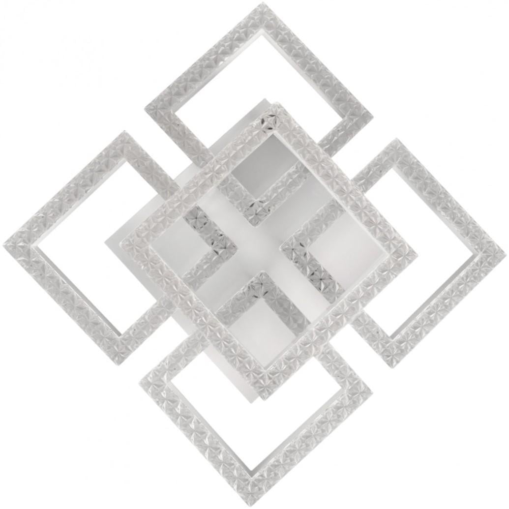 LED-люстра CT-S-90-WH с пультом ДУ 90 Вт 3000-6000К 300-7200 Lm Белый (V6919120233165)