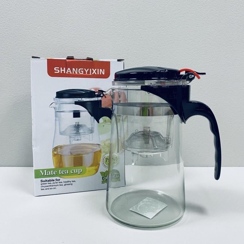 Чайник заварочный Olens 102-138 стеклянный с отдельной колбой для заваривания 750 мл (2336039139)