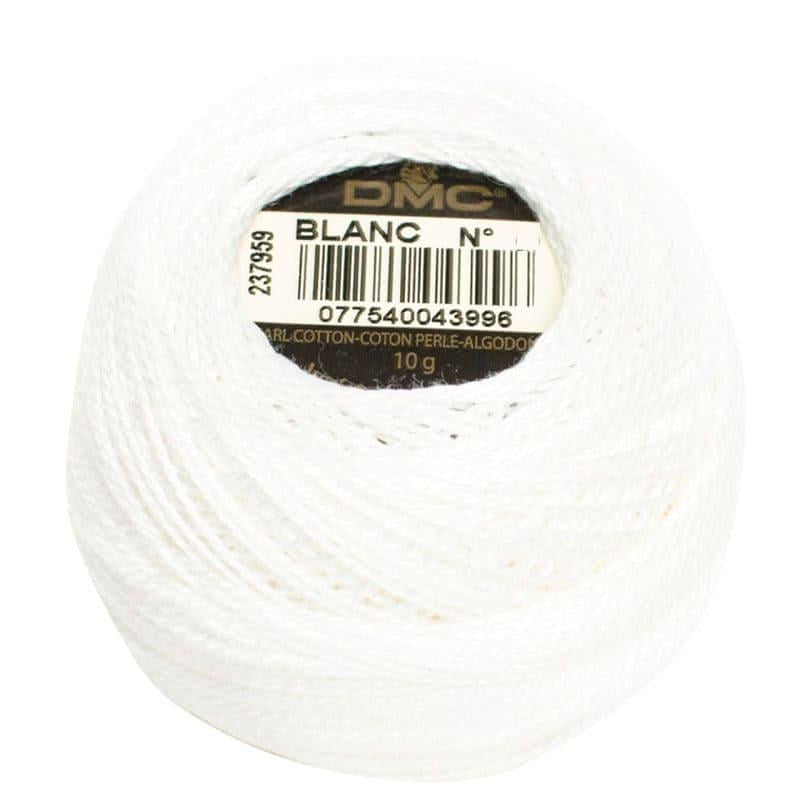 Нитка DMC Pearl Cotton BLANC 12 Нитка DMC Pearl Cotton BLANC 12