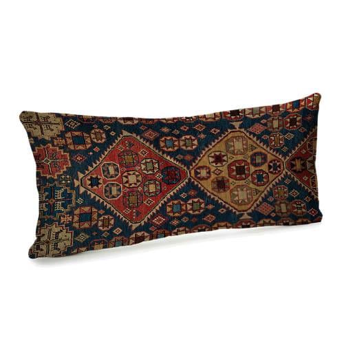 Подушка для дивана бархатная Персидский ковер 50x24 см (52BP_CASA013) Подушка для дивана бархатная Персидский ковер 50x24 см (52BP_CASA013)