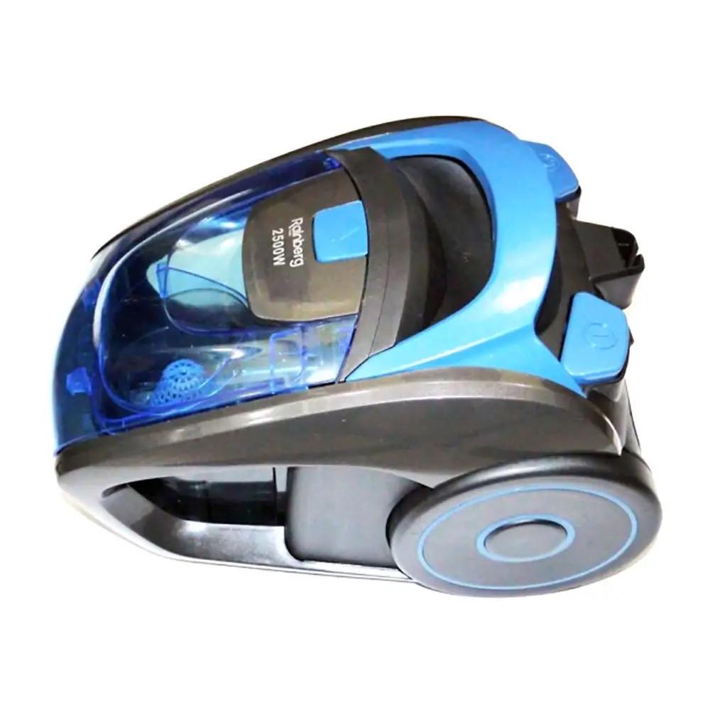 Пылесос Rainberg для сухой чистки с турбощеткой 2,5 л /3700 Вт Голубо-черный (RB-652TB) - фото 4 Пылесос Rainberg для сухой чистки с турбощеткой 2,5 л /3700 Вт Голубо-черный (RB-652TB) - фото 4