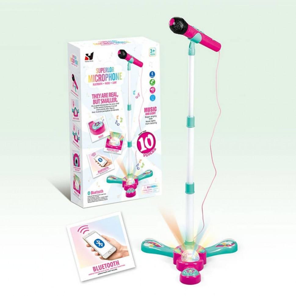 Дитячий мікрофон на стійці Metr YH015-3 - фото 4 Дитячий мікрофон на стійці Metr YH015-3 - фото 4