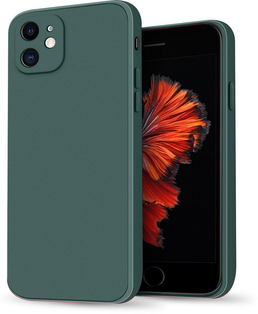Силіконовий чохол HardCorner iPhone 11 (з мікрофіброю) Green (35396-08)