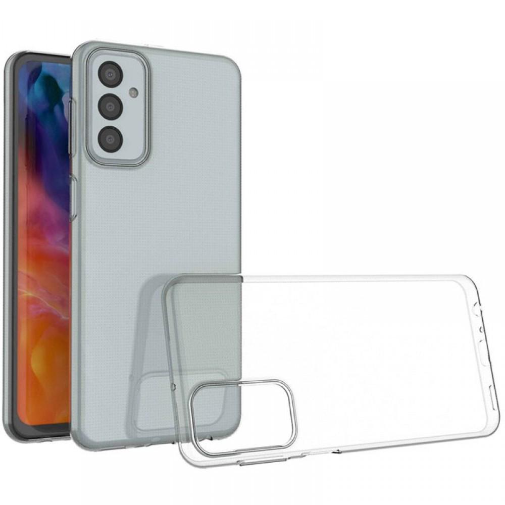 Чехол Silicone Case WS Samsung M23 (M236) Прозрачный