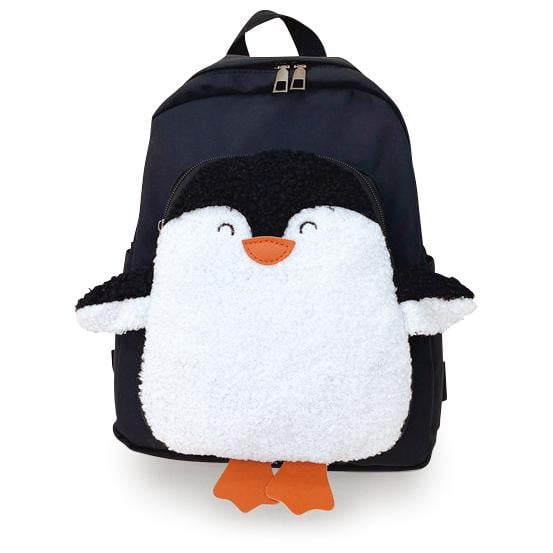 Рюкзак детский дошкольный Evo-kids Small-Pinguin Черный - фото 1