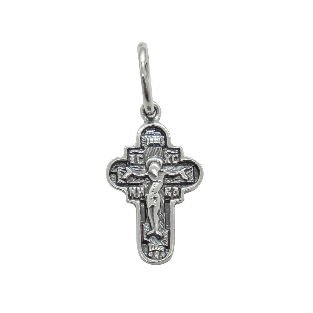 Срібний християнський підвіс Хрестик маленький 1 (1137265071) Срібний християнський підвіс Хрестик маленький 1 (1137265071)