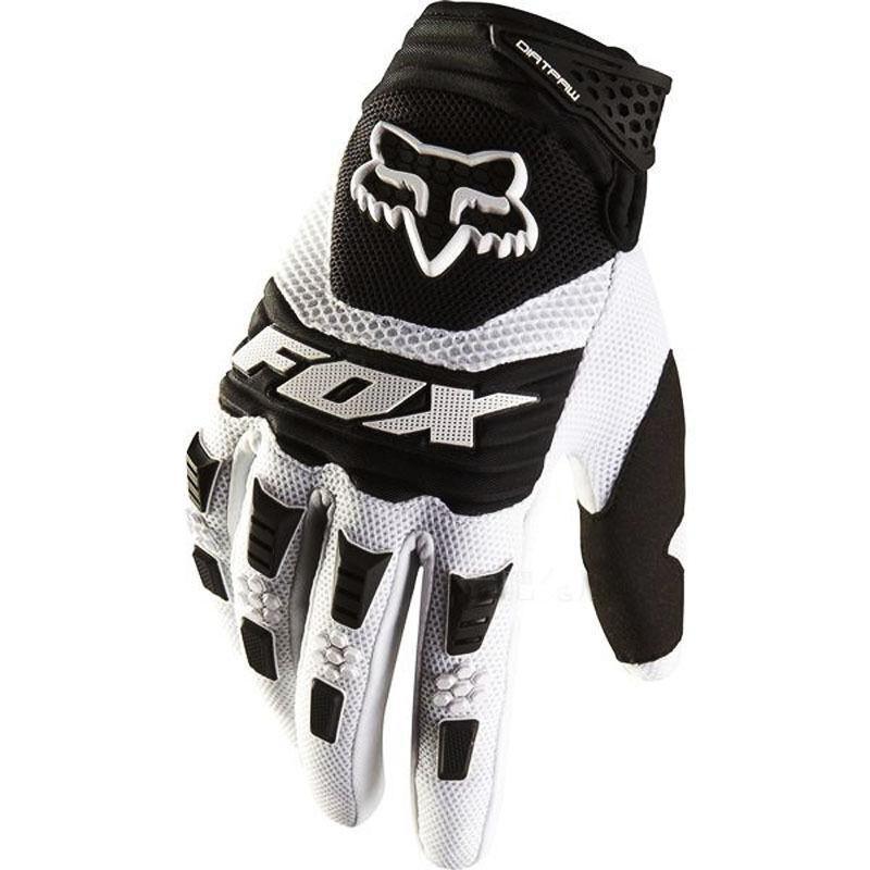 Велорукавички FOX Dirtpaw MX Gloves M Чорно-білий