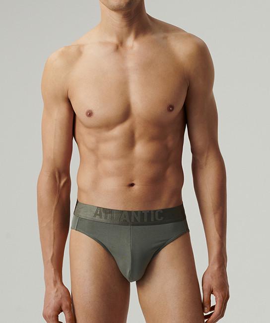Трусы-брифы мужские Atlantic MP-1585 микромодал Хаки XXL (27565607) Трусы-брифы мужские Atlantic MP-1585 микромодал Хаки XXL (27565607)