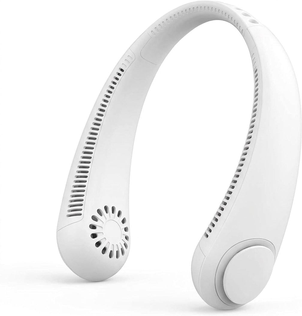 Вентилятор на шею безлопастной FRIENGOOD A206 4000 мА·ч USB Белый (0340)