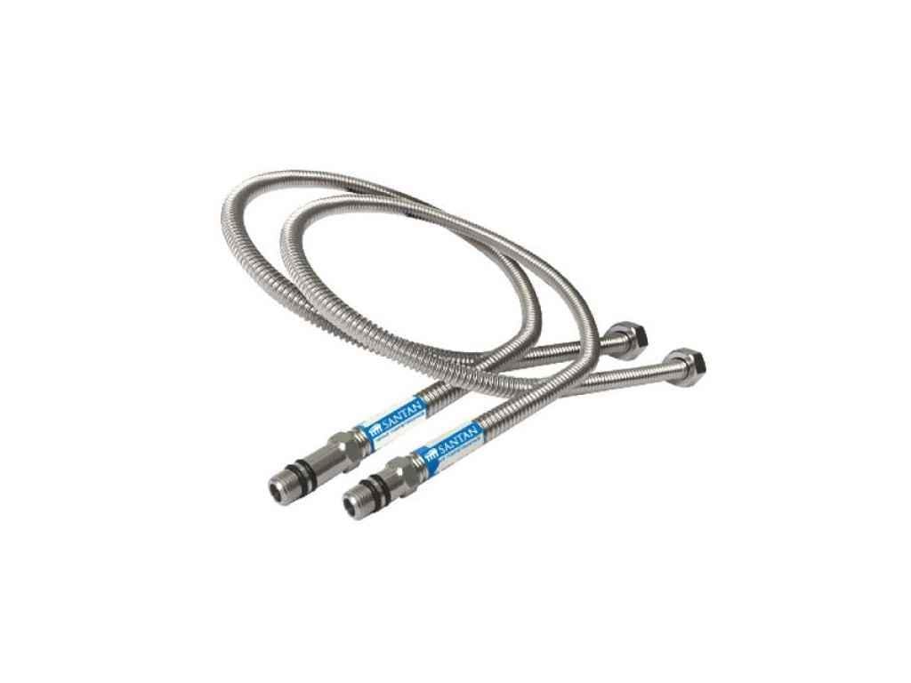 Шланг для води SANTAN 30 см 1/2"хМ10 штуцер 2 шт. (313702)