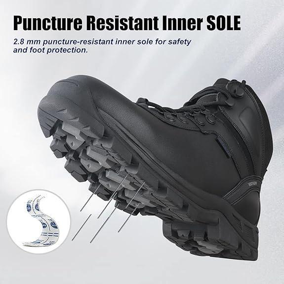 Черевики чоловічі шкіряні р. 41-42 Чорний (IDS 001) - фото 5