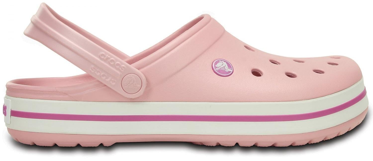 Сабо Crocs Crocband Clog M7W9 р. 39 25,5 см Pearl Pink (11016-W)