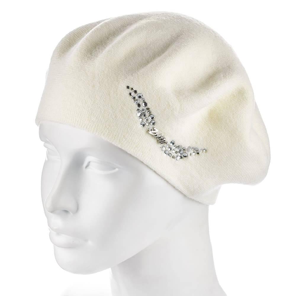 Берет женский Zolly ZH185 двойной Молочный