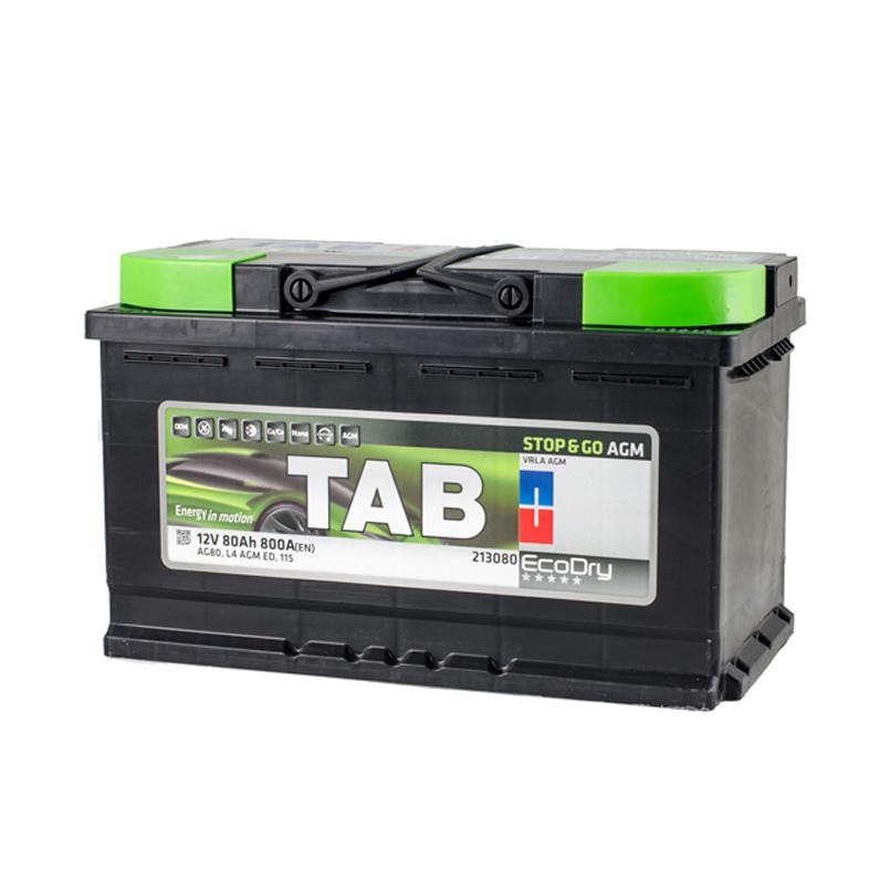 Аккумулятор TAB AGM 80 Ah/12 V - + (213 080)