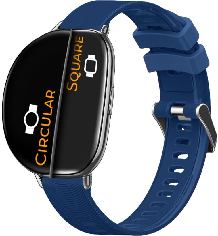 Ремешок Bend для ZEPP E Square/Circular Dark Blue (26338-5D)