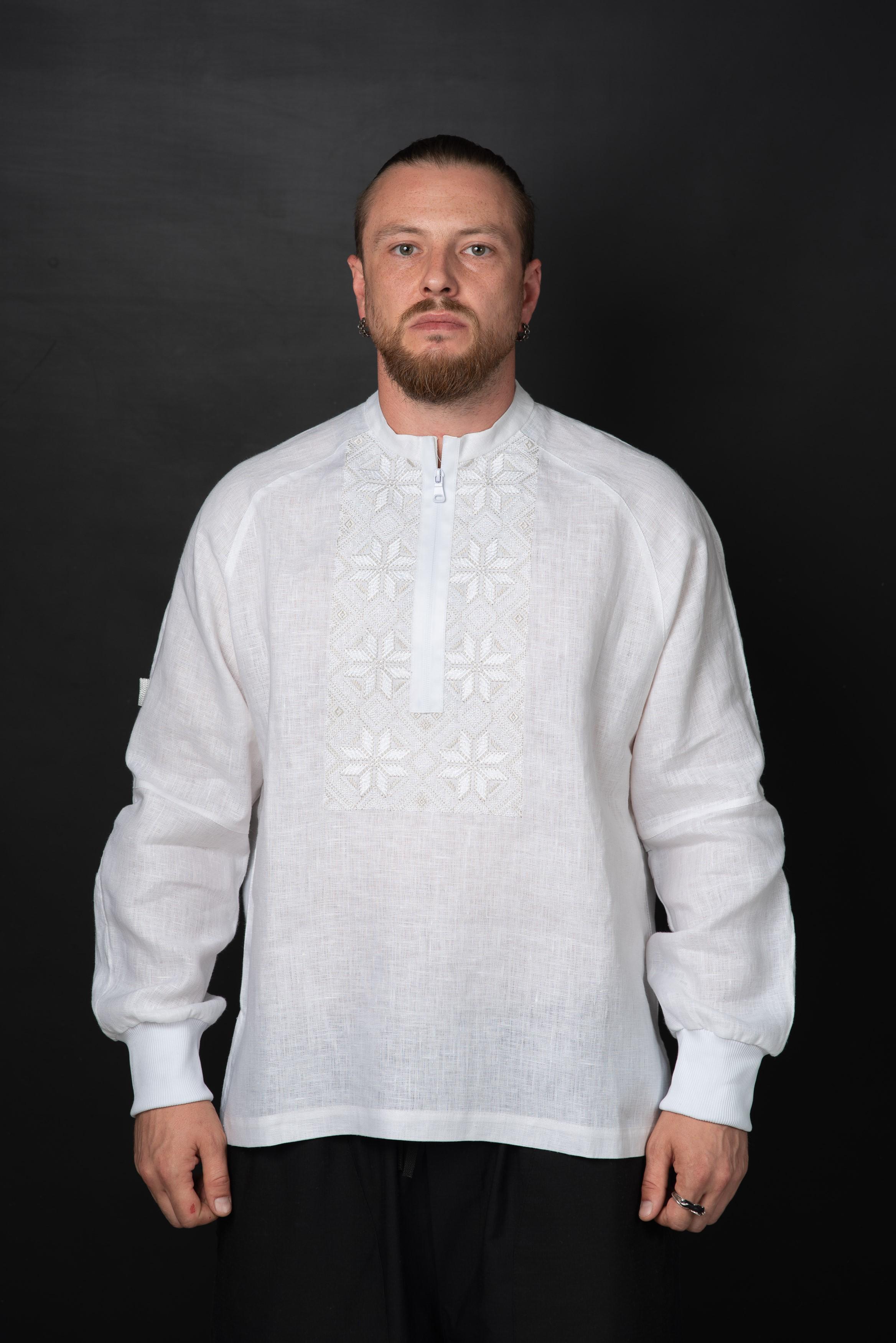 Вышиванка льняная Eccentr1c XL White (9141610)