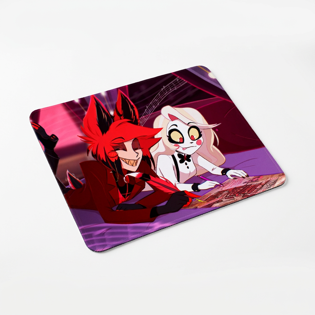 Коврик для мышки Hazbin Hotel 24х20 см (9731536-04-097)