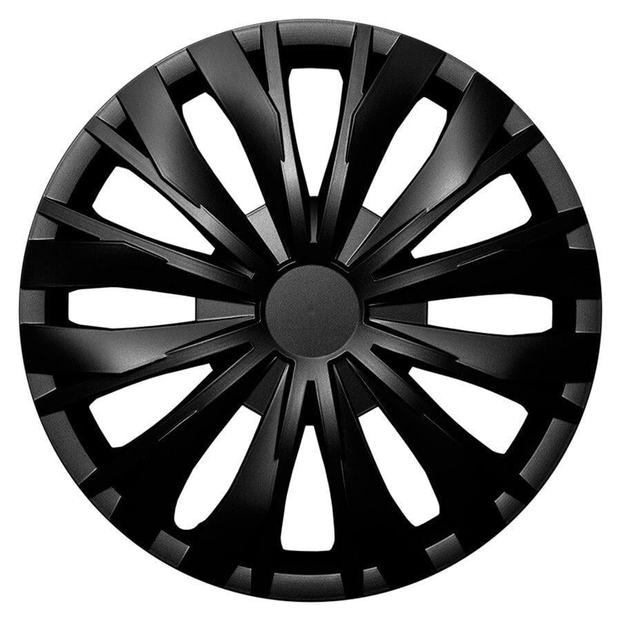 Комплект колпаков универсальных JAWOPLAST Optic R16 4 шт. Black (28434706)