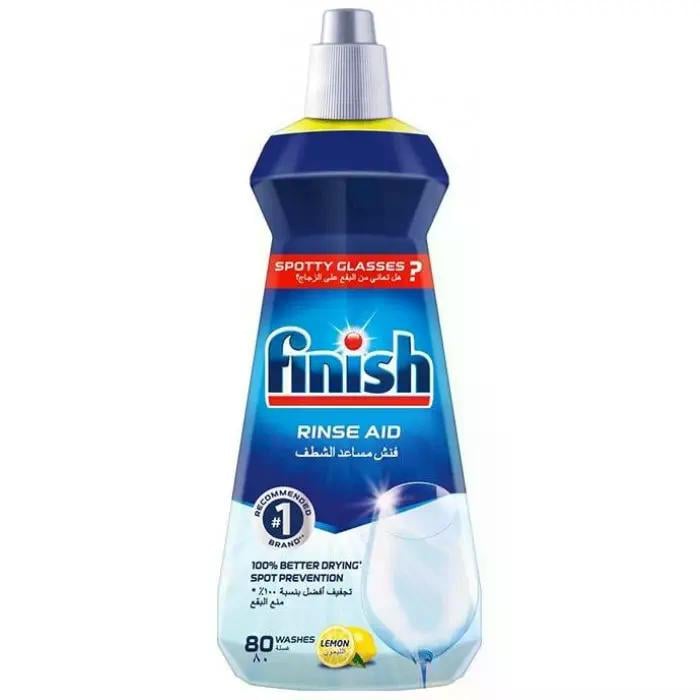 Ополаскиватель для посуды в посудомоечных машинах Finish Rinse Aid Lemon 400 мл (552940)