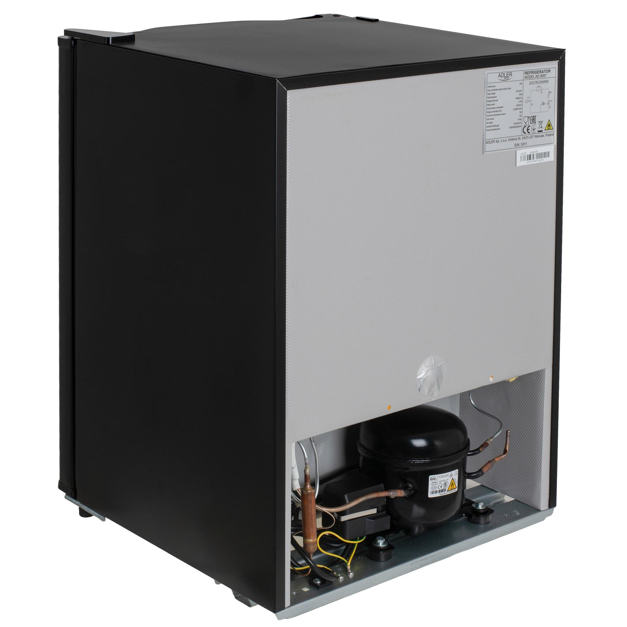 Холодильник Adler однокамерный 58 л Black (AD 8097) - фото 6 Холодильник Adler однокамерный 58 л Black (AD 8097) - фото 6