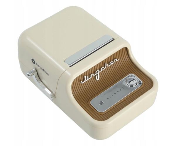 Термопринтер для печати наклеек Nimbot B21S Cream