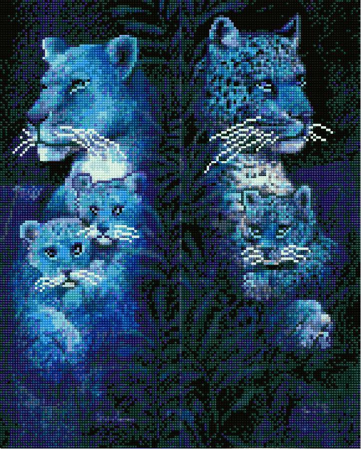 Алмазная мозаика Никитошка Животные 40x50 см (GJ5107)