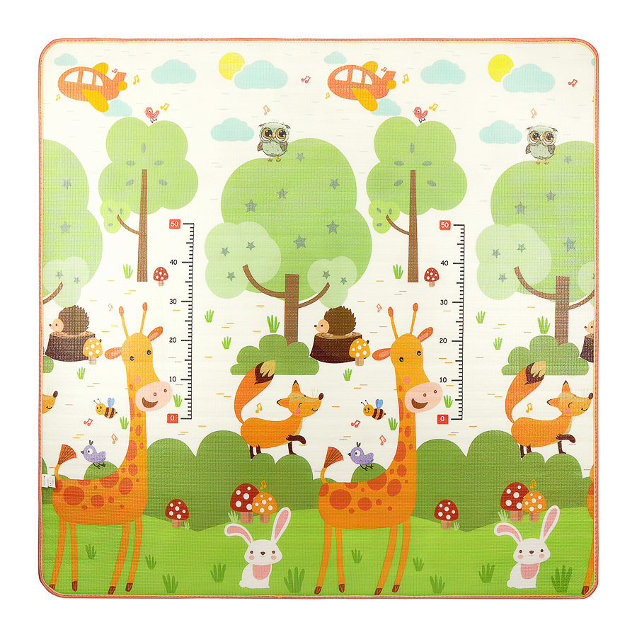 Розвиваючий килимок 4Fizjo Kids двосторонній 180x180x1 см (4FJ0163)