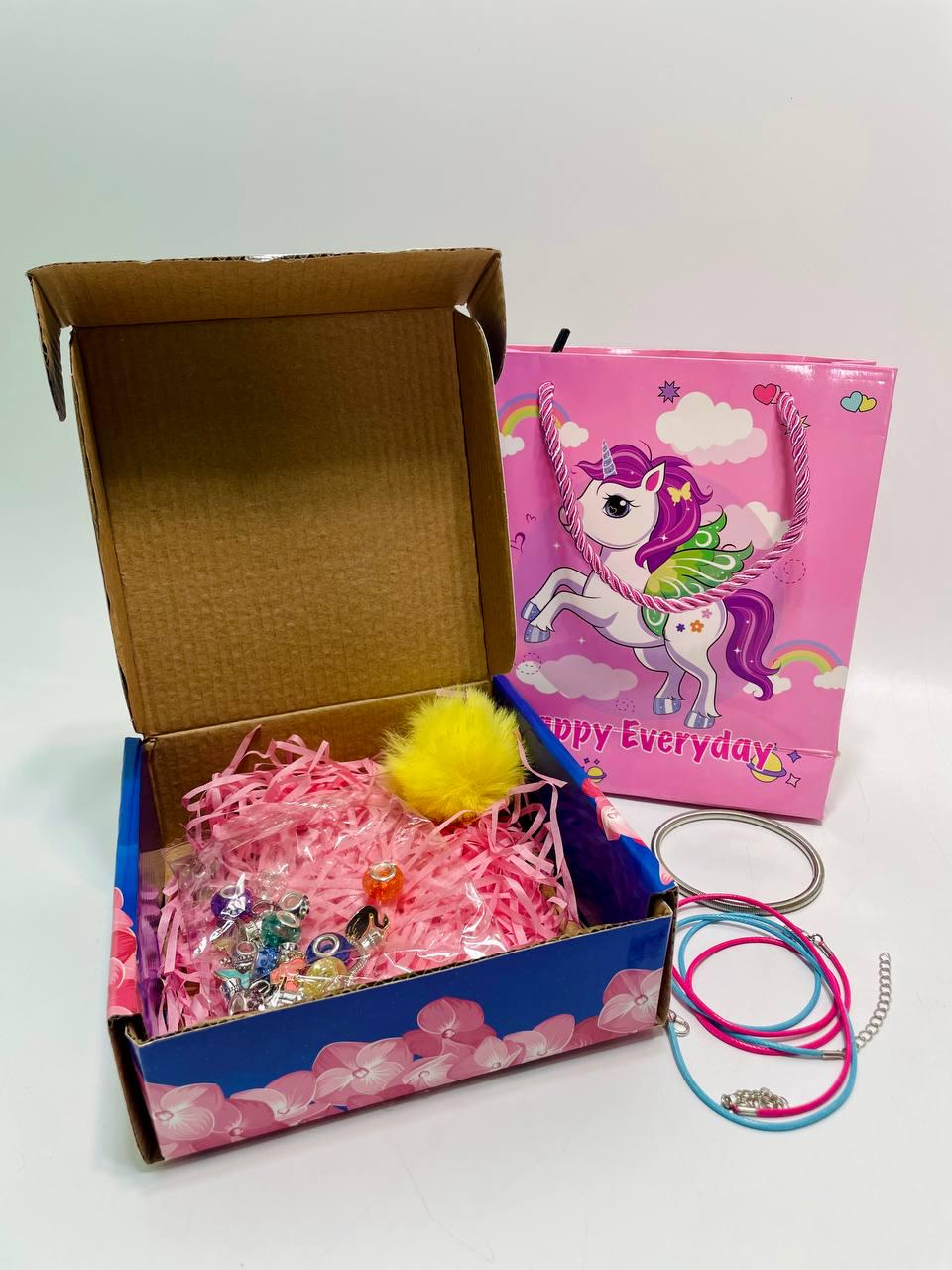 Набор украшений Пандора для девочки 762-31 шармы бусины в коробке - фото 2 Набор украшений Пандора для девочки 762-31 шармы бусины в коробке - фото 2