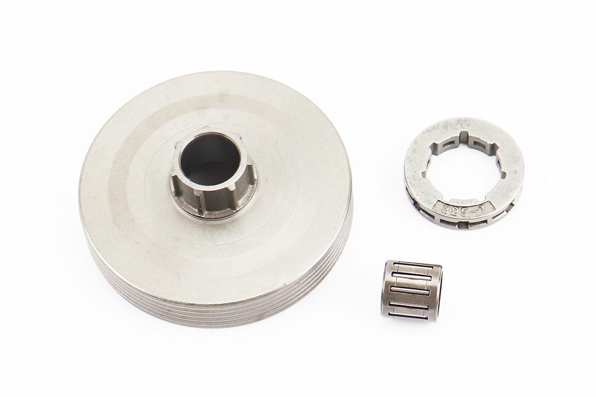 Тарелка сцепления к бензопилам китайским 4500/5200 подшипник и звезда 325-7 (28833738)