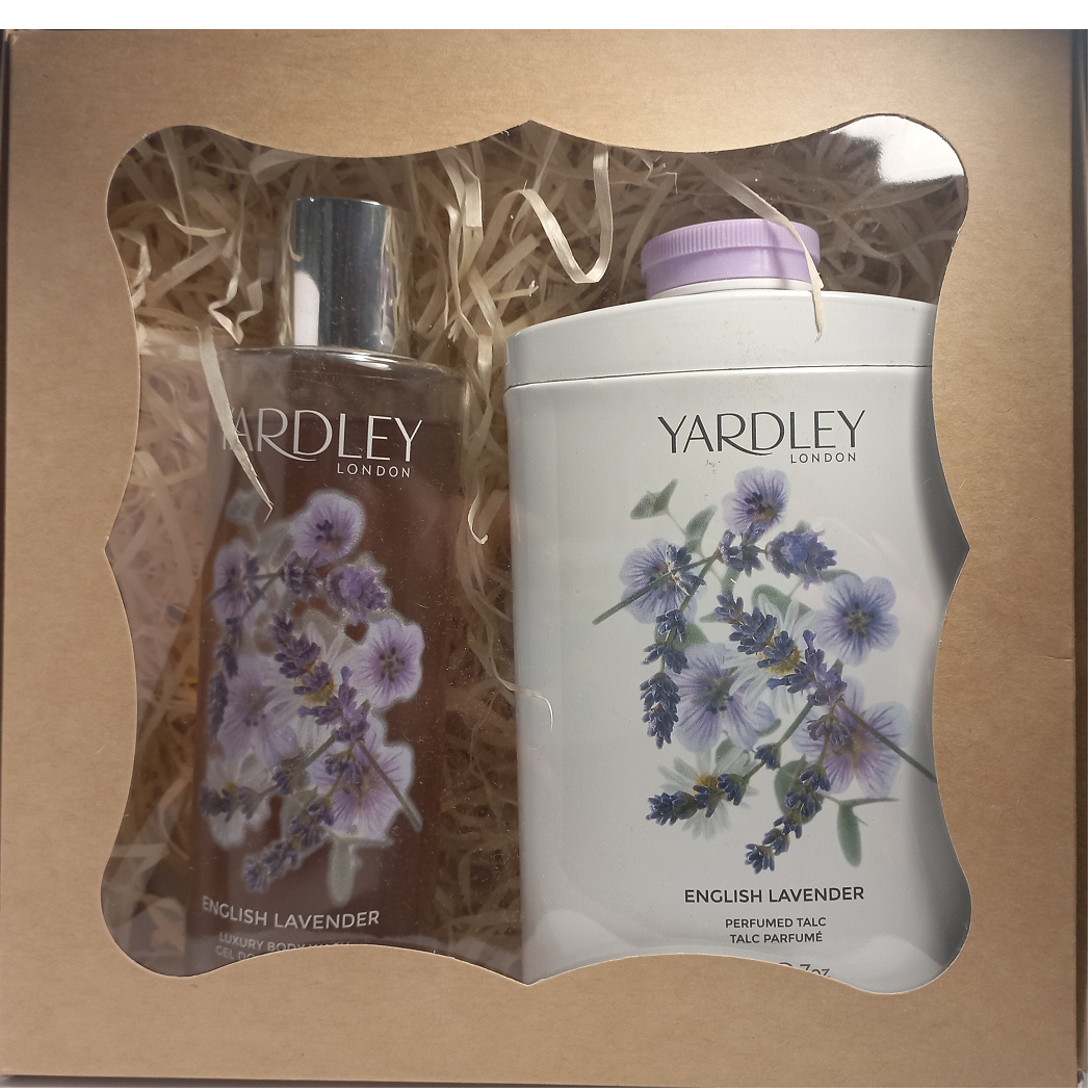 Уход для тела парфюмерный Yardley English Lavender 250 мл х 200 г (2100000000255) - фото 1